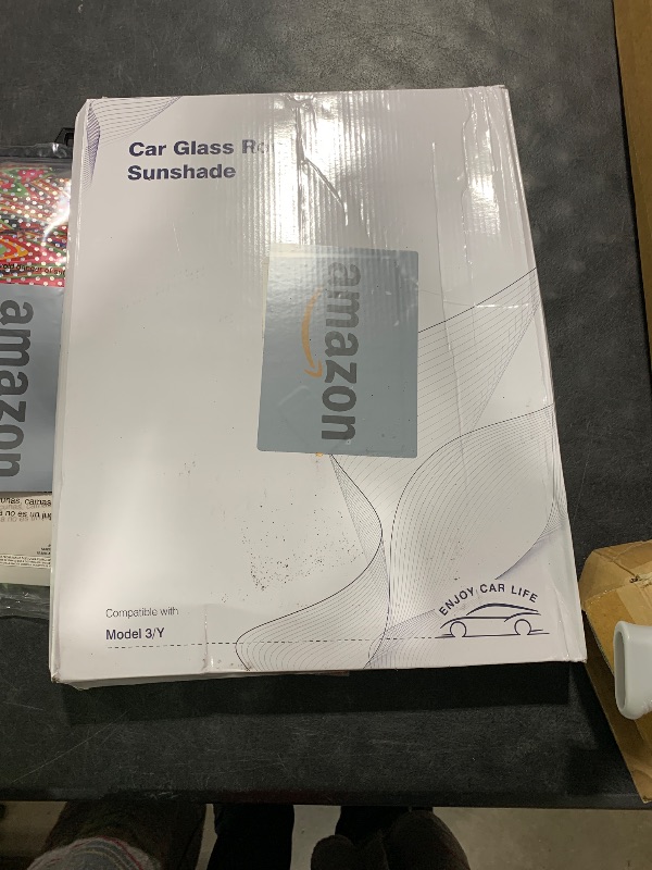 Photo 1 of REEVAA 2025 Upgrade Tesla Model Y New (Juniper) Sunshade Roof [No Gaps, No-Sagging] Tesla Y Accessories Heat Insulation Foldable Glass Sunroof Cover for Model Y Juniper 2025-2026, 2PCS, Black