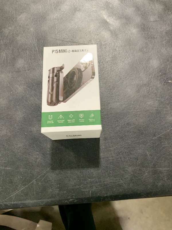 Photo 1 of Magnetic Mini Phone Selfie Stick, Small Portable Pocket Tripod for iPhone/Android, Magnetic Chuck ? Clip 2 in 1, with Detachable Remote & 2 Fill Light for Photograph/Live/Video Recording