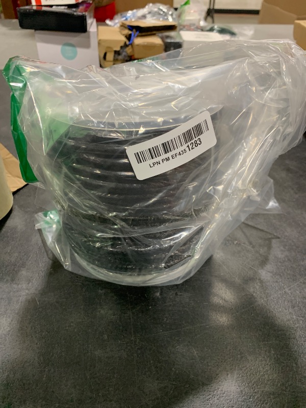 Photo 1 of Young Marine Made 3/8 Inch 100FT 150FT Black Nylon Anchor Line Double Braided Anchor Rope/Line with Thimble (3/8" x 100')