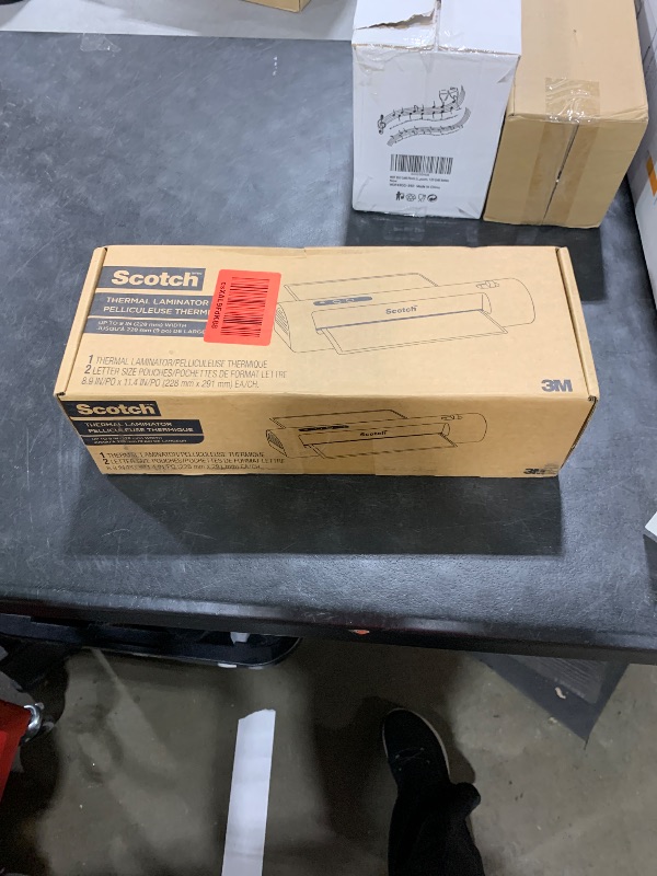 Photo 1 of Scotch Thermal Laminator, 2 Roller System for a Professional Finish, Use for Home, Office or School, Suitable for use with Photos (TL901X)