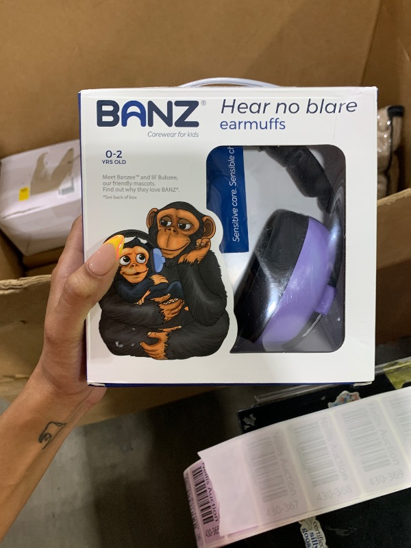 Photo 1 of Banz Bubzee Baby Headphones for Noise Protection - Baby Ear Muffs, Newborn Infant & Toddler, 0 to 36 Months, Adjustable
