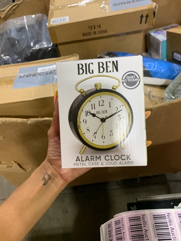 Photo 1 of Westclox Big Ben Classic Battery Operated Alarm Clock with Lumnious Hands