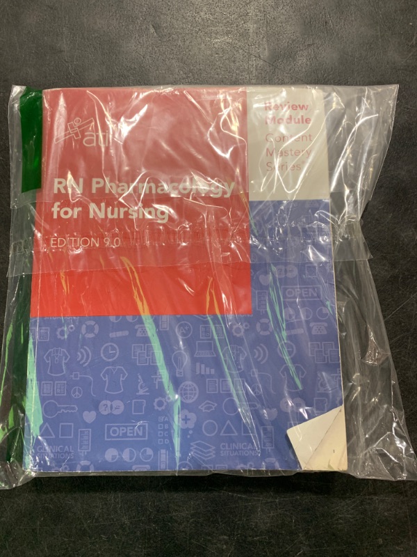 Photo 1 of RN Pharmacology for Nursing 