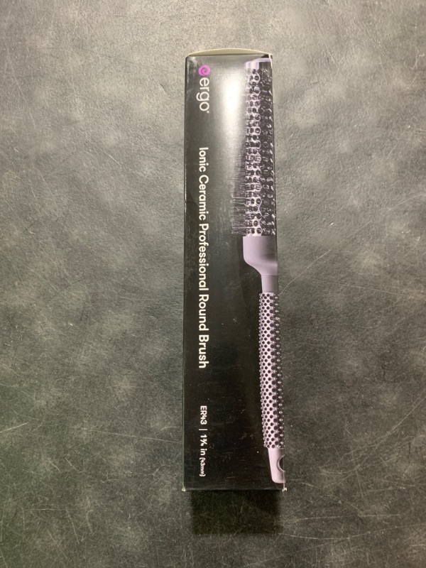 Photo 1 of Ergo Ceramic Ionic Round Brush for Blow Out - Salon Quality Hair Brushes for Women - Roller Brush for Blow Drying, Wet and Dry Hair Styling, Volumizing Hair Care - ER43: 1.75"
