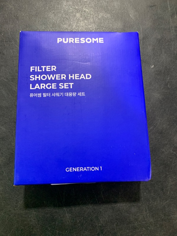 Photo 1 of BODYLUV - Puresome Handheld Shower Head (Ver.1) 6 Mths Set, Strong Water Pressure, Saving water (Handheld Shower Head with extra filter replacements included) (SET2, Showerhead + 10 replacements)