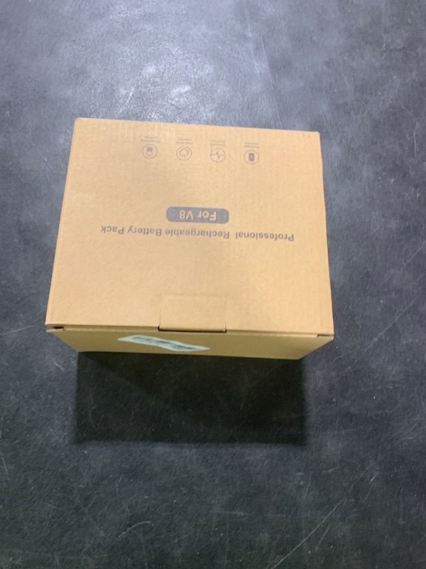 Photo 1 of P.TOULTEK Designed for Dyson V8 Battery Replacement 21.6V 8.0Ah Compatible with Dyson V8 Animal Battery Replacement V8 Motorhead V8 Fluffy SV10 Carbon Fiber Vacuum Cleaner