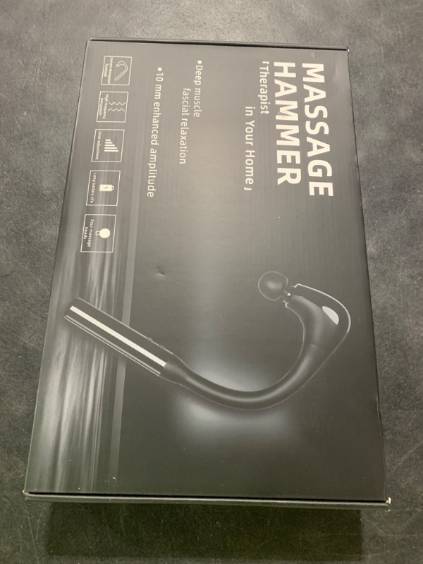 Photo 1 of Fronnor Massage Gun Deep Tissue with Extended Handle Revolutionary U-Shaped Back Massager Body Massager for Neck,Shoulder,Leg