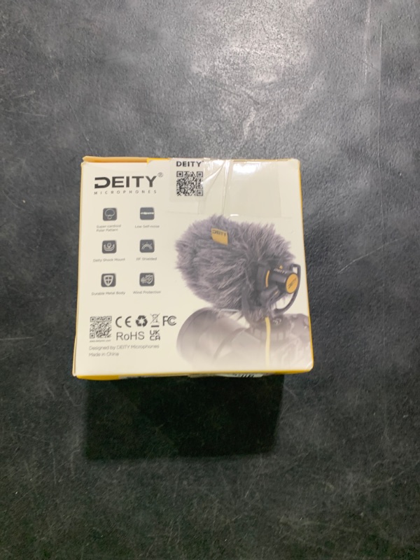 Photo 1 of Deity V-Mic D4 Mini Microphone On-Camera Interview Mic Super Cardioid Compact Perfect for Vlog Pocket Cam DSLR Camera,Podcast, Voice Dictation,Recording YouTube, Interview, Video Conference