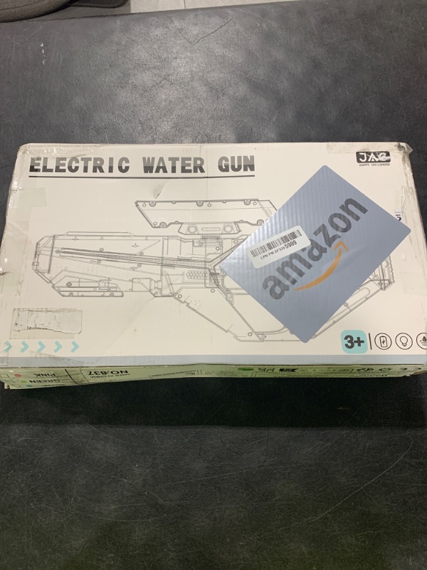 Photo 1 of Electric Water Guns for Adults Kids, Automatic Water Reload & Shooting, LED Light, 26-32 FT Range Powerful Classic Water Squirt, Large Capacity Battery Powered Water Guns Summer Outdoor Beach Play