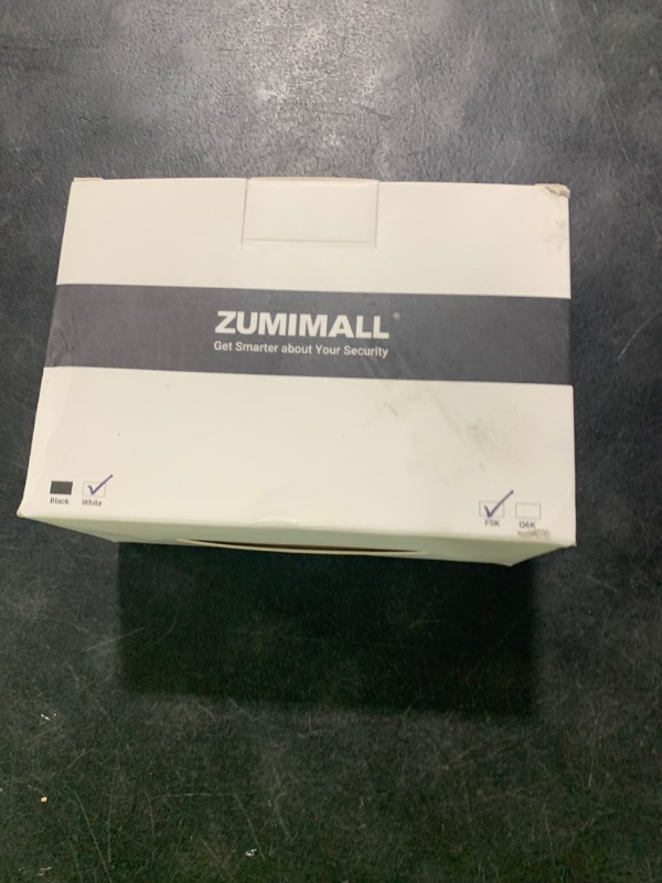 Photo 1 of ZUMIMALL Solar Security Cameras Wireless Outdoor, 2K Outdoor Camera Wireless Solar Powered, 2.4G WiFi Battery Camera, 3MP Color Night Vision, Magnetic Mount,Siren,PIR/AI Analyse, IP66, Cloud, Alexa