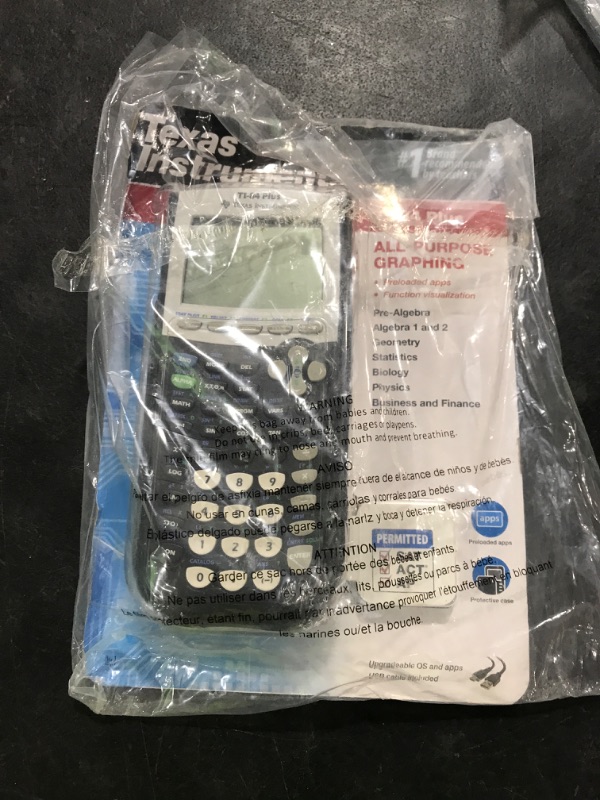 Photo 1 of Texas Instruments Ti-84 plus Graphing calculator - Black