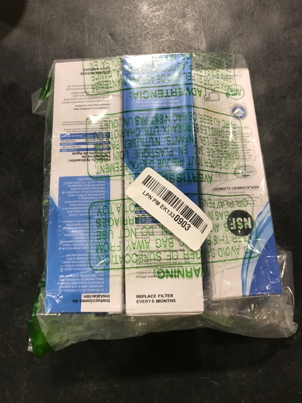 Photo 1 of ICEPURE ADQ36006101 Replacement for LG LT700P, Kenmore Elite 9690, ADQ36006102, RFC 1200A, 46-9690 469690, ADQ36006101-S, LFXS30766S, WSL-3, FML-3, Refrigerator Water and LT120F Fresh Air Filte,3Combo