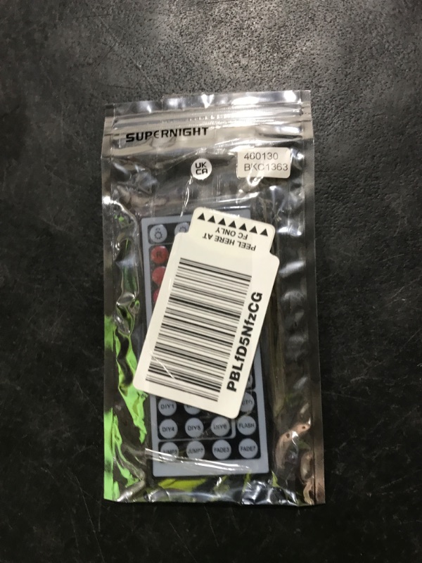 Photo 1 of 44 Key RGB LED Strip Light Remote Controller, IR Remote Controller Replacement for SMD 5050 3528 2835 RGB LED Light Strip Lights (1 Pack)