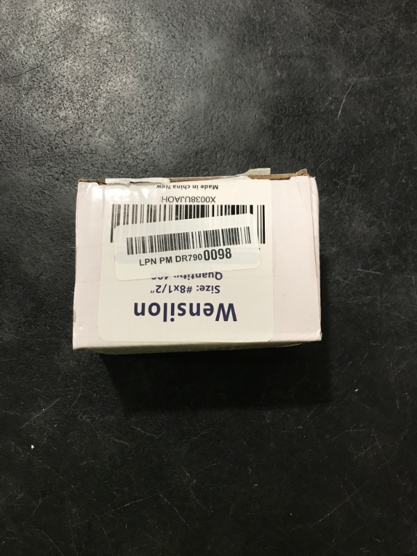 Photo 1 of (400 pcs)#8×1/2" Phillips Truss Head Wood Screws Stainless Steel 410 Quick Metal Self Tapping