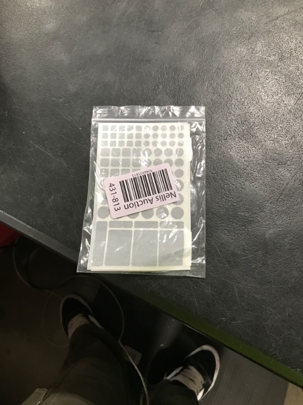 Photo 1 of JIEHENG Light Dimming Stickers,LED Cover Stickers,2 Sheets White and Black,50% Dimming of LED Lights(Cut-50% Dimming White and Black)