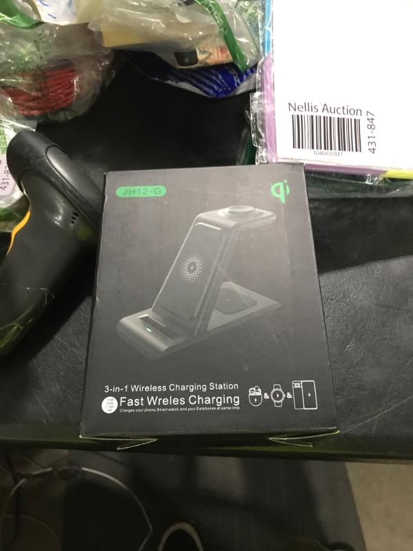Photo 1 of Upgraded 3 in 1 Wireless Charger Compatible with Google Pixel Watch 3/2, for Pixel 9 Pro XL/9/Fold/8/7/7A/6 Pro,Pixel Buds Pro/2,Wireless Charging Station for Multiple Devices (Not for Pixel Watch 1)
