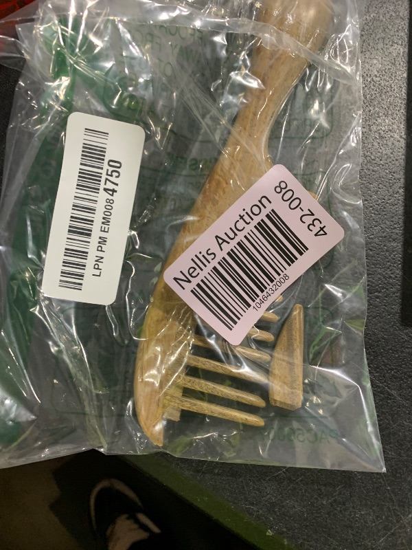 Photo 1 of Louise Maelys Hair Comb Wooden Wide Tooth Combs for Curly Hair Detangling Sandalwood