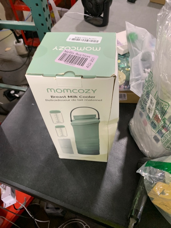 Photo 1 of Momcozy 22oz Portable Breast Milk Cooler for Outdoor, Life Saver with 360° Total Cooling for 24 Hours, Larger Capacity Travel Breastmilk Chiller with 2pcs Baby Bottles for Breastmilk Storage, Green