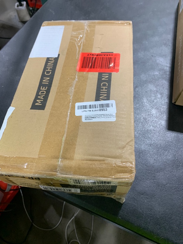Photo 1 of not used box was just opened 1000PCS Disposable Plastic Forks Silverware Set Bulk Fork White Reusable Heavy Duty Disposable Cutlery Plastic Utensils Flatware for Home Restaurant Party Picnic Camping Travel (Forks-1000pcs)