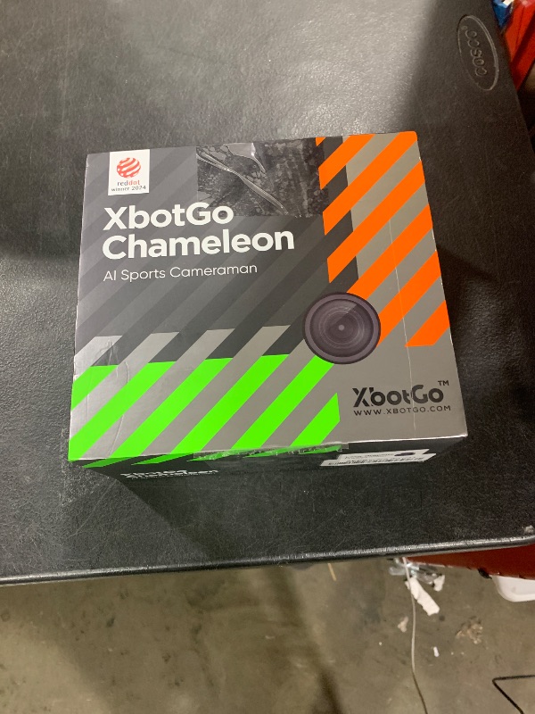 Photo 1 of XbotGo Chameleon AI Auto Sports Action Camera - 4K 60FPS Soccer Camera and Basketball Tracking Camera for Team Sports, Live Streaming, No Subscription, Works with iOS & Android (Lava Graphite)