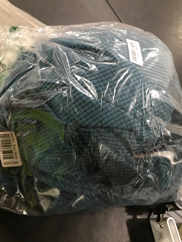 Photo 1 of H.VERSAILTEX 4 Piece Stretch Sofa Covers for 3 Cushion Couch Covers for Living Room Furniture Slipcovers (Base Cover Plus 3 Seat Cushion Covers) Upgraded Thicker Jacquard Fabric (Sofa, Deep Teal)