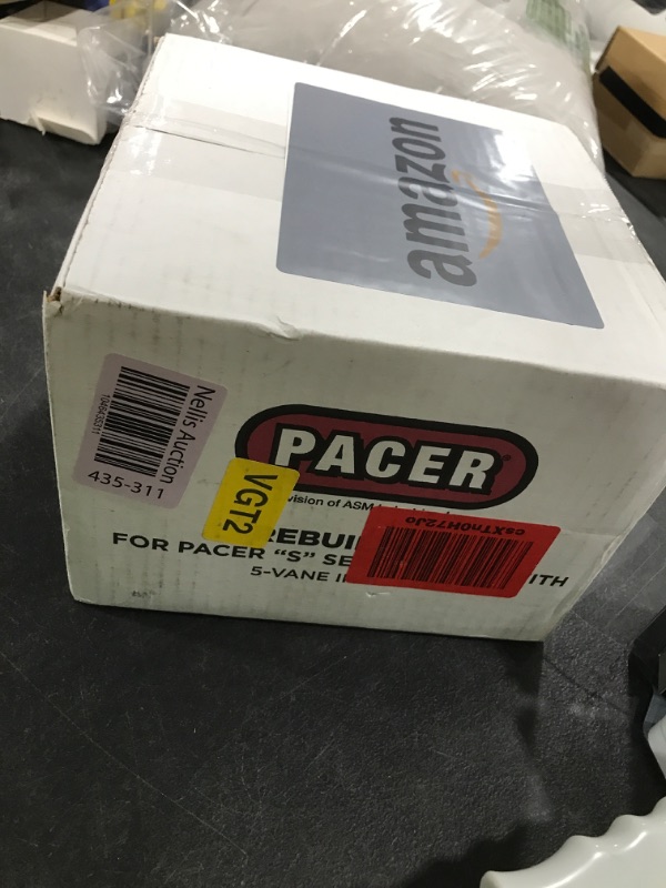 Photo 1 of Pacer Pumps 58-702EP-U 'S' Series EPDM Water Pump Rebuild Kit with Volute, Impeller, Seal and Hardware