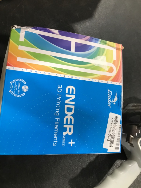 Photo 1 of Creality 3D Printer Filament 1.75mm, Rainbow Upgrade PLA+ Filament Strong Toughness No-Tangling Vacuum Packaging 3D Printing Filament Fit Most 3D Printers, 1kg Spool, Accuracy +/- 0.02mm, Multi-Color