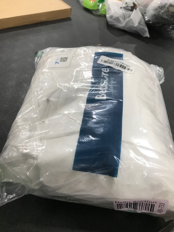 Photo 1 of Bedsure 100% Washed Cotton Duvet Cover Queen Size Size - Natural White Minimalist Duvet Cover for All Seasons - GentleSoft™ Plain Simple Cotton Bedding, 3 Pieces (White, Queen, 90"x90")