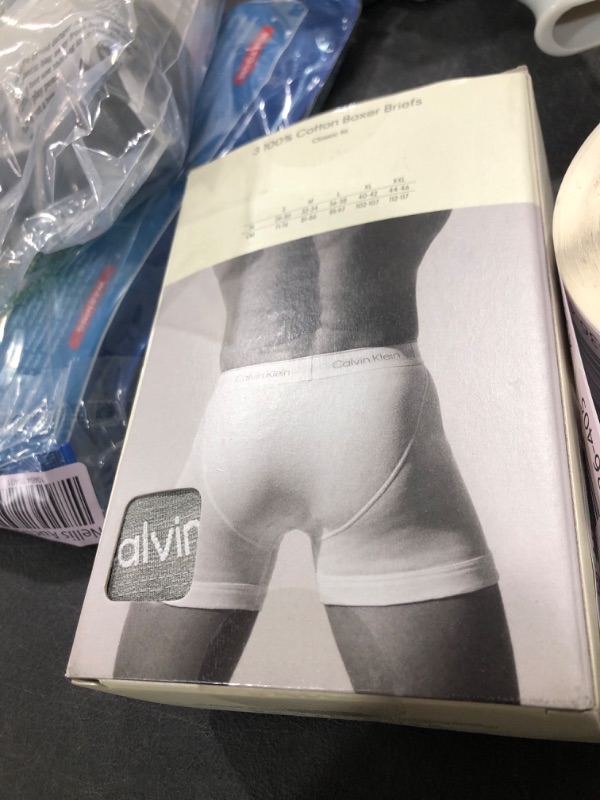 Photo 1 of Calvin Klein Men's Cotton Classics 3-Pack Boxer Brief