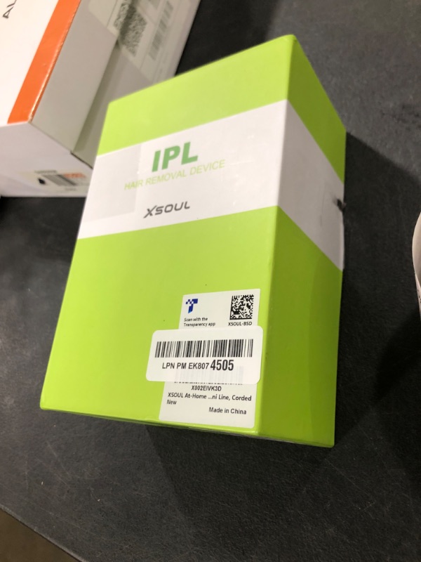 Photo 1 of XSOUL At-Home IPL Hair Removal for Women and Men Permanent Hair Removal 999,999 Flashes Painless Hair Remover on Armpits Back Legs Arms Face Bikini Line, Corded