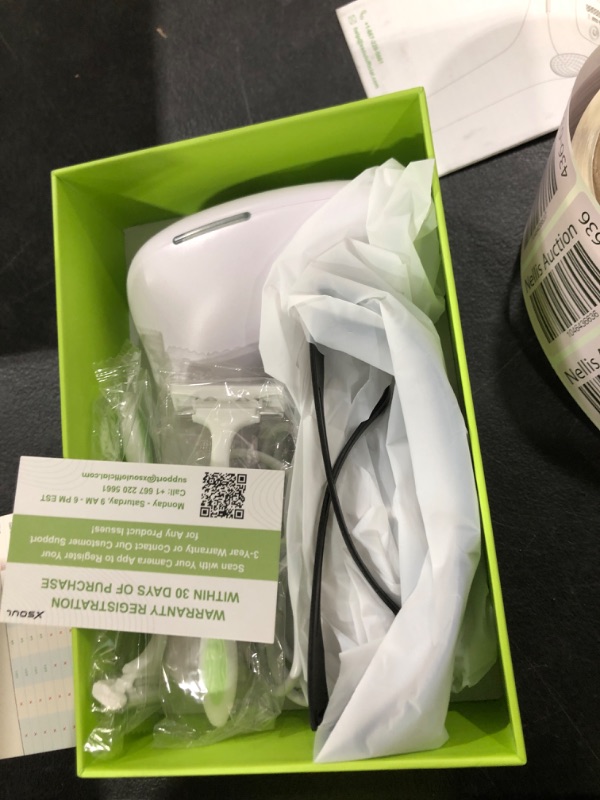 Photo 1 of XSOUL At-Home IPL Hair Removal for Women and Men Permanent Hair Removal 999,999 Flashes Painless Hair Remover on Armpits Back Legs Arms Face Bikini Line, Corded