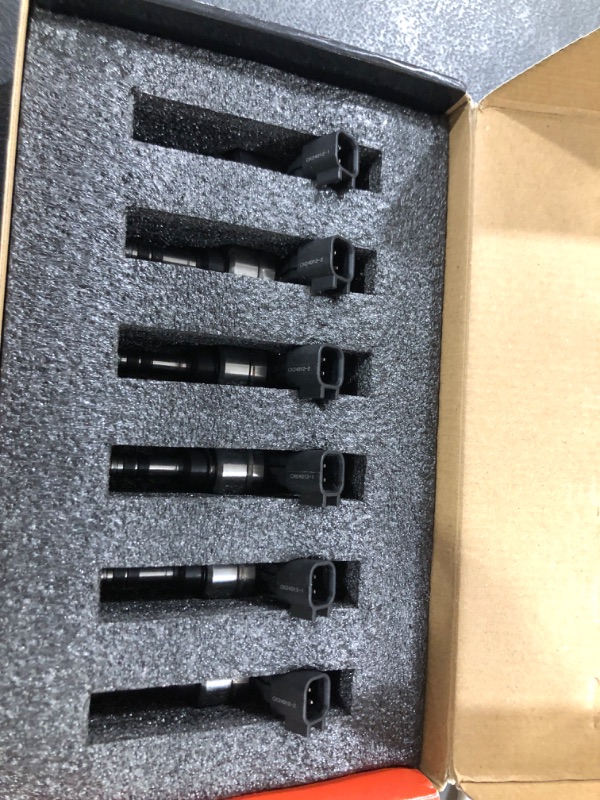 Photo 1 of A-Premium 6Pcs Fuel Injectors Compatible with Chevrolet Equinox 2010-2011 & Cadillac CTS 2010-2011, SRX 2010-2011 & GMC Terrain 2010-2011 & Buick LaCrosse 2010, 3.0L, Replace# 12642021, 12629927