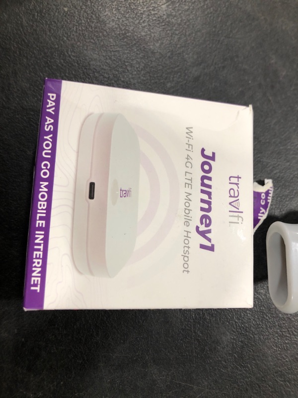 Photo 1 of TravlFi Journey1 LTE RV WiFi Hotspot | RV Internet with Multiple Networks, Pay As You Go and No Contracts | Portable Internet for Travel, Motorhomes and Campers