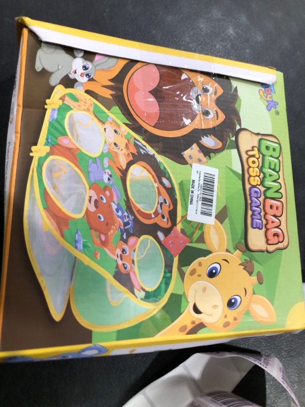 Photo 1 of Animal Bean Bag Toss Game Toy Outdoor Toss Game, Family Party Party Supplies for Kids, Gift for Boys Birthday or Christmas for Toddlers Ages 3 4 5 6 Year Old