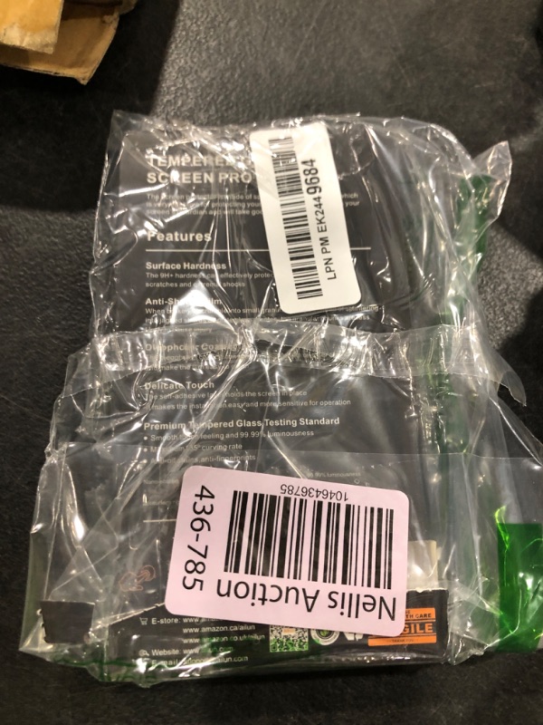 Photo 1 of GLASS SCREEN PROTECTOR 2 PACK IPHONE 12 PRO
