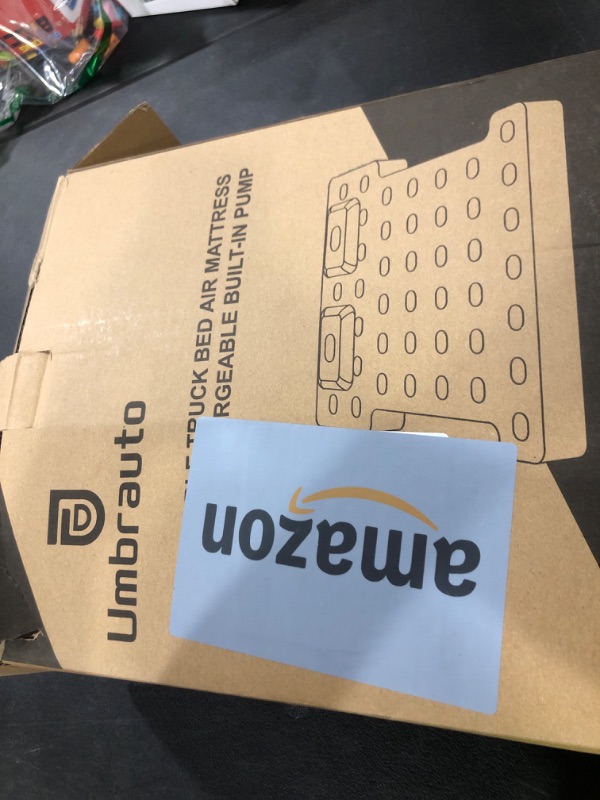 Photo 1 of Umbrauto Air Mattress for 5.5-5.8ft Full Size Short Truck Bed, Inflatable Airbed with Rechargeable Pump for Truck Tent Camping