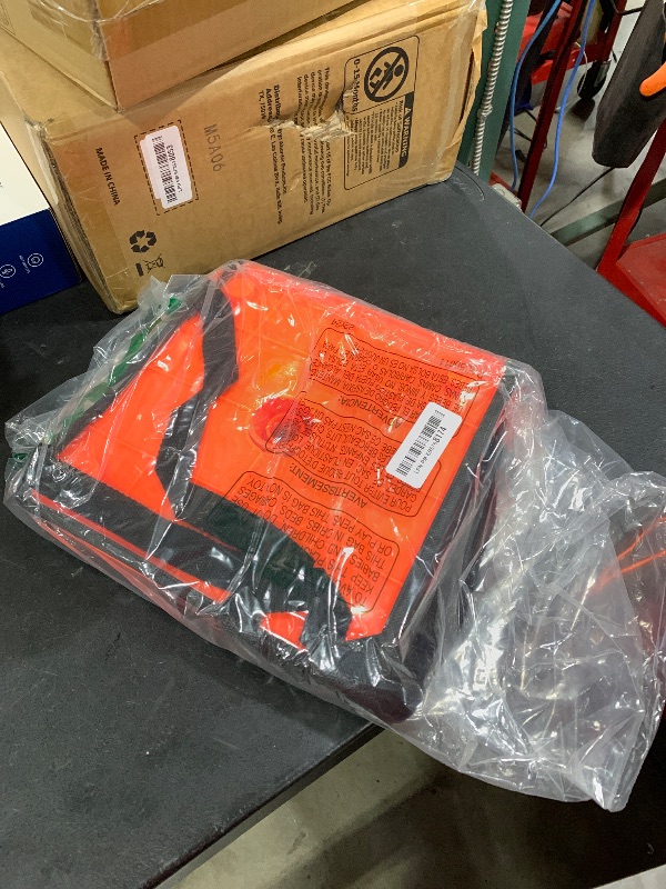 Photo 1 of RoadHero 18 Inch 2 Pack Collapsible Traffic Safety Cones, Multi Purpose Pop-up Cones with Reflective Collar for Road Safety, Orange Cones for Driving Training, Parking Lots