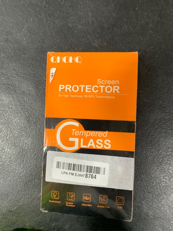 Photo 1 of QHOHQ 3 Pack Privacy Screen Protector for iPhone 15 Pro Max [6.7 Inch] with 3 Pack Camera Lens Protector, Anti Spy Tempered Glass Film, 9H Hardness, HD, Bubble Free, Case Friendly - Black