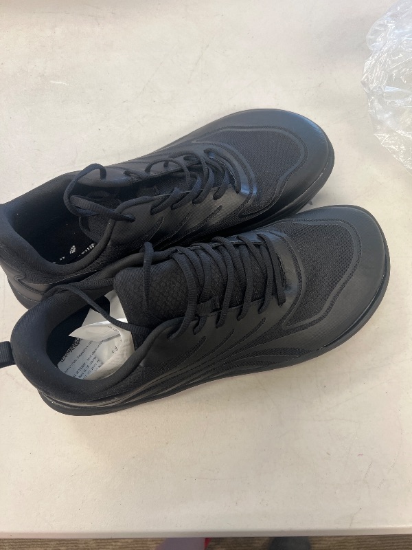 Photo 1 of Men's Orthopedic Diabetic Extra Wide Walking Shoes: Comfort Arch Support Heel Spur Arthritis Plantar Fasciitis Hammer Toes Tennis Shoes, Indoor Leisure Biking Sports Sneakers Black Size 14
