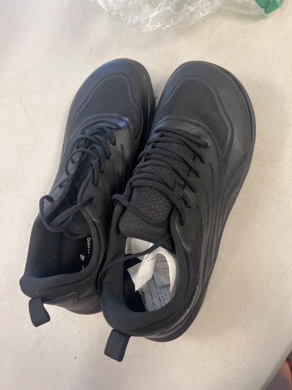 Photo 1 of Men's Orthopedic Diabetic Extra Wide Walking Shoes: Comfort Arch Support Heel Spur Arthritis Plantar Fasciitis Hammer Toes Tennis Shoes, Indoor Leisure Biking Sports Sneakers Black Size 14