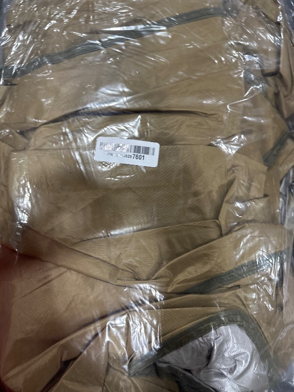 Photo 1 of Canopy Replacement Top Outdoor only Suitable for Top Width 118x118 inches Straight Leg Without Central Pole and Side Extensions Pop up Tent, Dark Brown