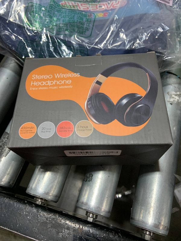 Photo 1 of RAT TAIL V5.0 Bluetooth Headphones Over-Ear, Foldable Wireless and Wired Stereo Headset Micro SD/TF, FM for Cell Phone,PC,Soft Earmuffs &Light Weight for Prolonged Wearing (Yellow)