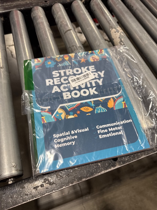 Photo 1 of Stroke Recovery Activity Book: Aphasia Workbook for Adults. Speed up your Rehabilitation at Home With Validated Exercises. Traumatic Brain Injury Patients (Large Print) (Stroke and Aphasia Recovery)