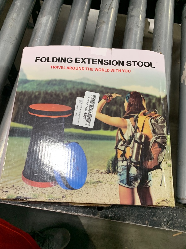 Photo 1 of VOLIXOD Foldable Telescoping Stool Portable, Retractable Stool for Adults, Upgraded Collapsible Folding Seats with Load Capacity 550lbs, Camping Stools for Adults