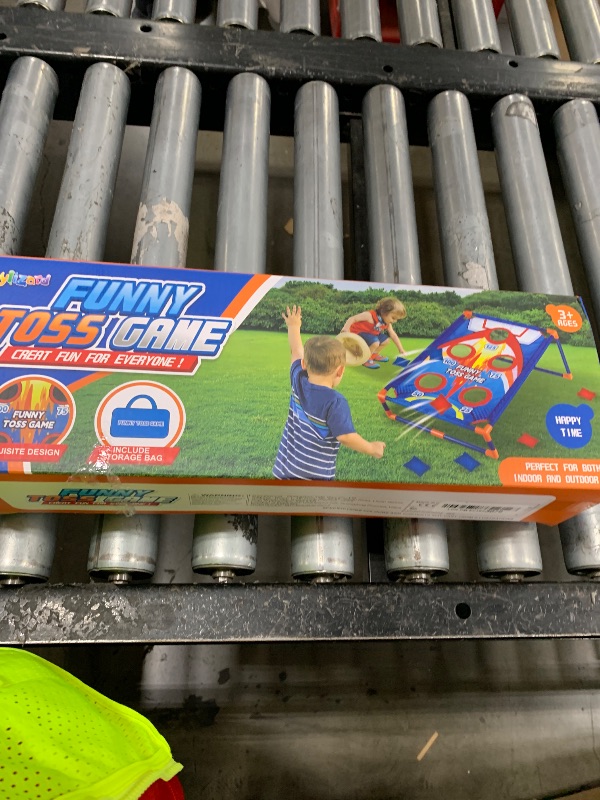 Photo 1 of Bean Bag Toss Game for Kids,Ideal Gift for Toys 3-8 Years Old.Outside Toys for 3 4 5 6 7 8+Years Old Boys and Girls,Outdoor Game for Kids,Family Party Game Birthday Christmas Outdoor Activities