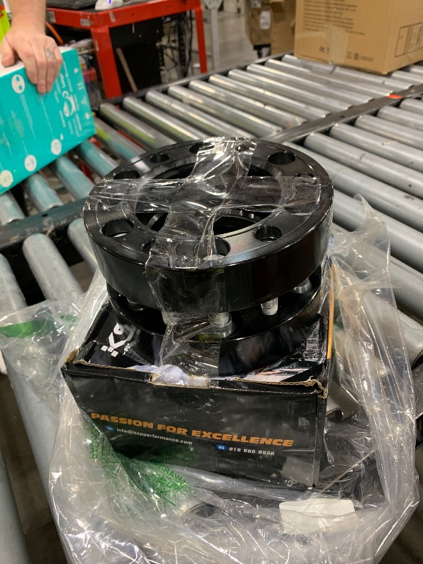 Photo 1 of KSP 6X5.5 Wheel Spacers Fit for Tacoma 4runner, 1.5 inches Forged Hub Centric Adapters Kits with Extended Open Lug Nuts fit 6 Lug Wheels Without Locking hub, Package of 4 (Black 6061 T6 Aluminum)