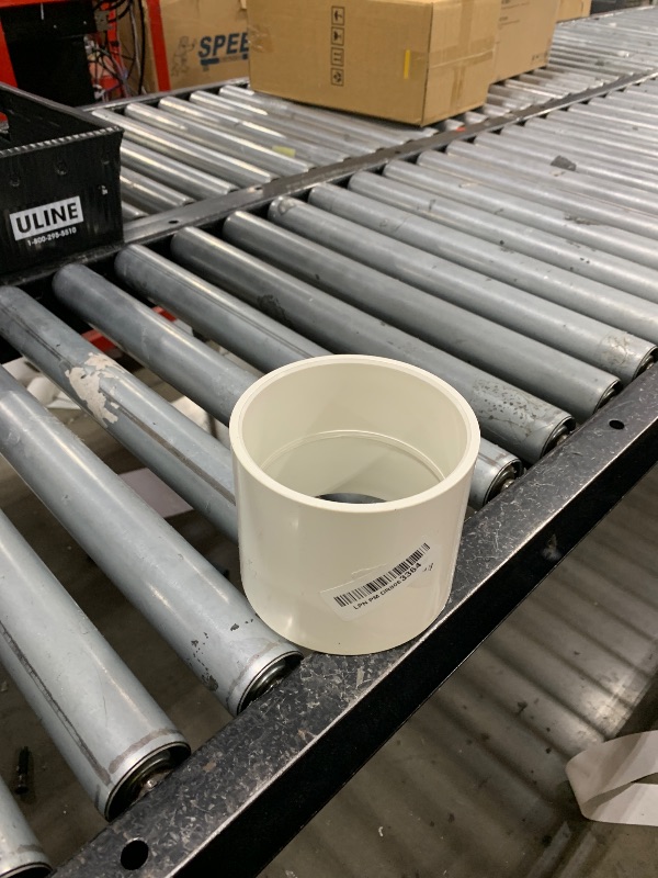 Photo 1 of Cinsda 4 Inch SCH40 PVC Pipe Coupling Adapter, Heavy Duty UPVC Slip x Slip Connection - ASTM D2466 Standard for Plumbing, Irrigation & Pool Systems