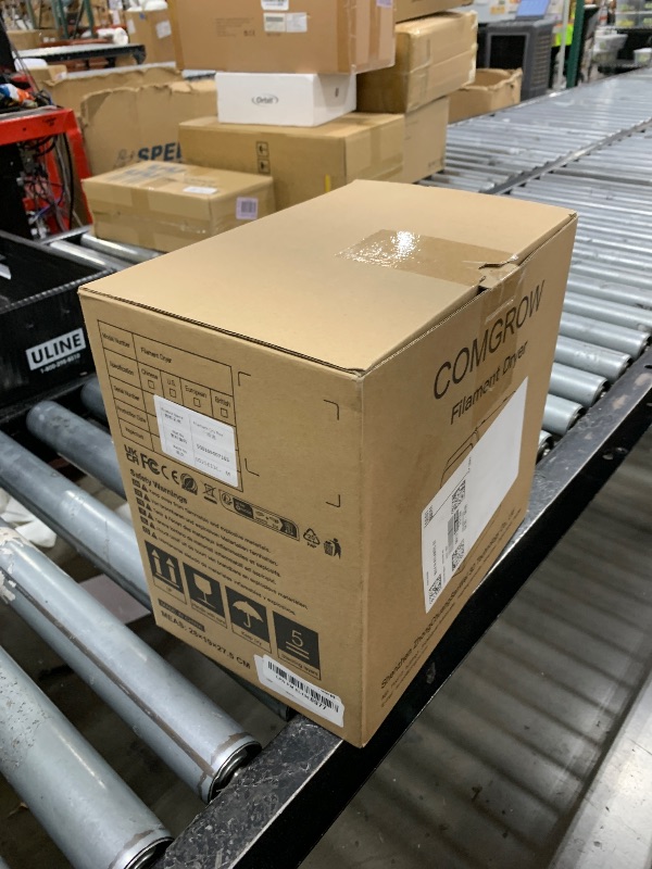 Photo 1 of Comgrow 3D Printer Filament Dryer Box, Comgrow 3D Filament Storages, Keeping Filaments Dry During 3D Printing, Compatible with 1.75mm/2.85mm PLA ABS Material, Filament Dehydrator, Spool Holder