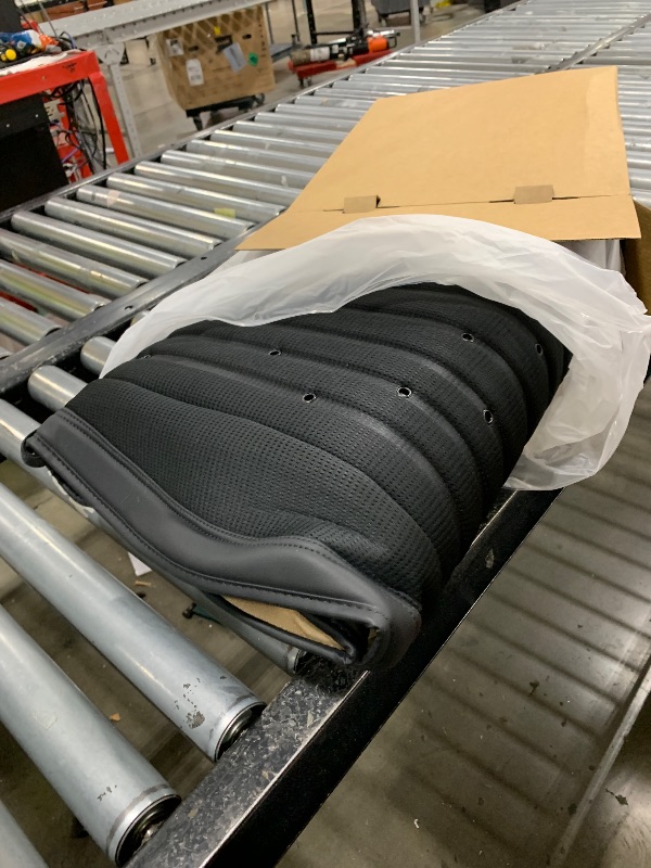 Photo 1 of Paffenery 2025 Upgraded Cooling Car Seat Cover Front Seat, 12V-24V Ventilated Cooling Car Seat Cushion, Cooled Seat Cover for Car SUV Truck Universal Fit, Fashion Black