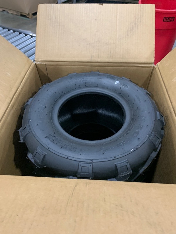 Photo 1 of MaxAuto 16x8-7 ATV Tires 16x8x7 Go-Kart Quad Tires,6 PR Tubeless All Terrain UTV Tire, 2 Pack